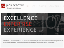 Tablet Screenshot of jackoboyle.com